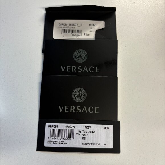 Versace Medusa Disco Bag Calf Leather in Fuchsia - Picture 10 of 10